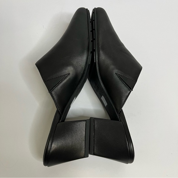 Eileen Fisher Nappa Leather Black Slip-On Mules size 7.5 - Picture 12 of 15